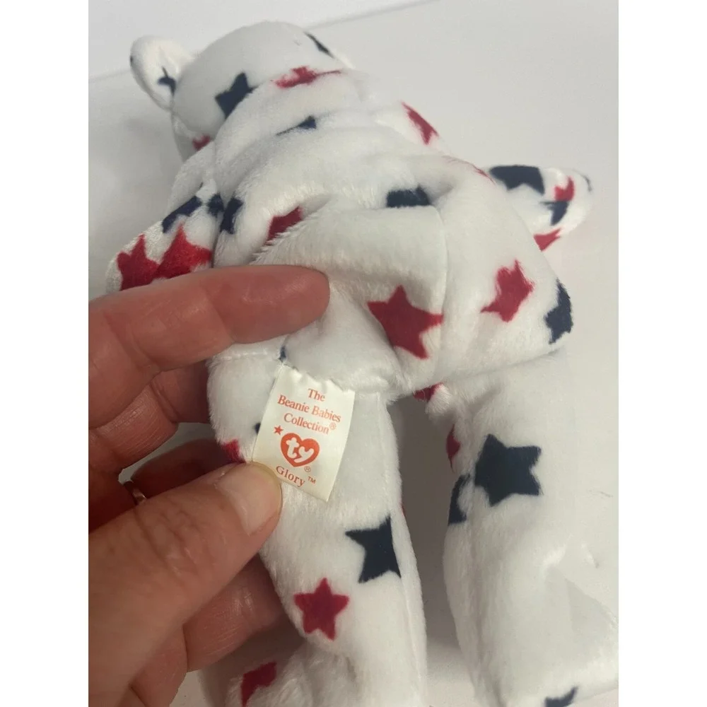 Ty Beanie Babies Glory the Bear Plush Toy 1998